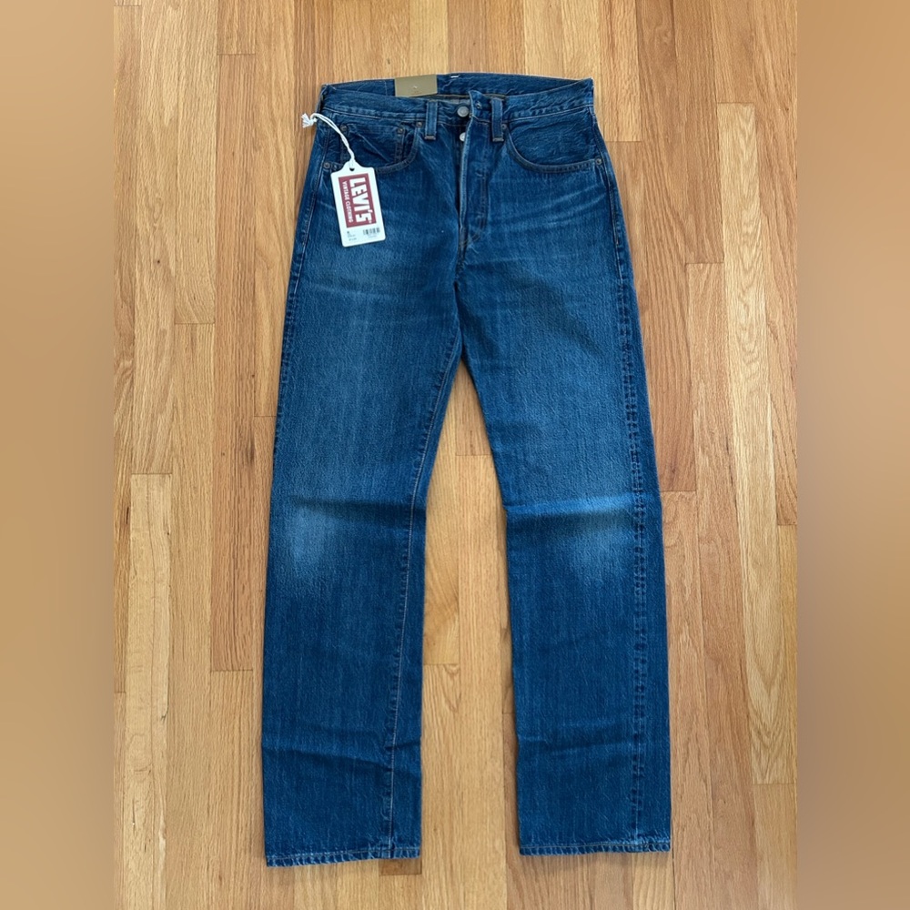 Levi’s 1947 501® Original Fit Selvedge Men's Jeans 31x34 Made In Japan